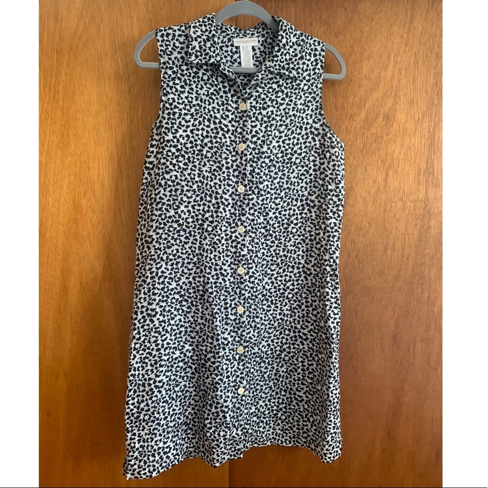 *SOLD* Vintage Leopard Print Dress